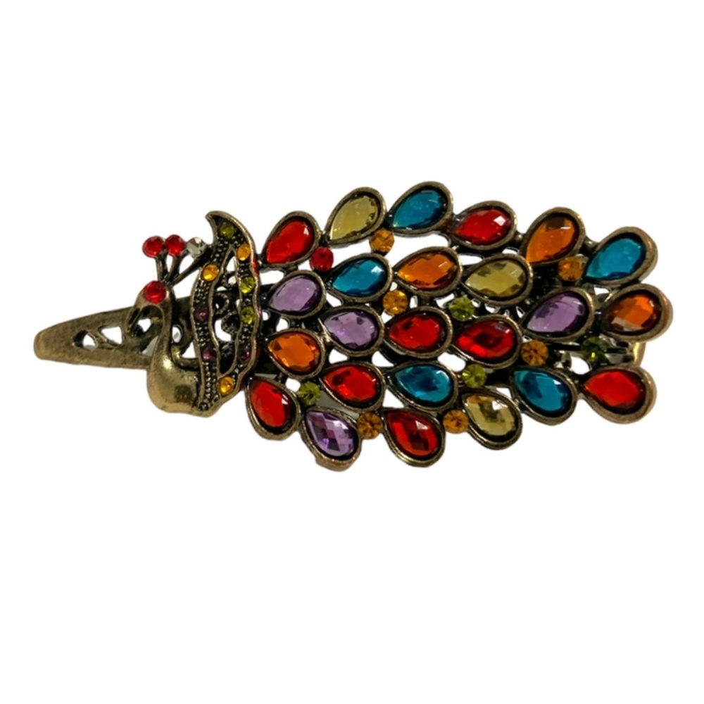 Peacock Hair Pin